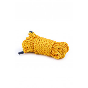 NS Novelties | Бондажна мотузка жовта BONDAGE COUTURE rope GOLD. Ціна: 860 грн