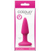 NS Novelties | Анальная пробка NS Novelties COLOURS PLEASURES MINI PLUG PINK. Цена 1 299 грн. Фото: 1
