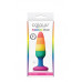 NS Novelties | Анальна пробка NS Novelties COLOURS PRIDE EDITION PLEASURE PLUG SMAL. Ціна 1680 грн. Фото: 1