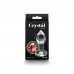 NS Novelties | Анальная пробка стеклянная с кристаллом NS Novelties Crystal Desires Rainbow Gem прозрачный, Mini. Ціна 995 грн. Фото: 2