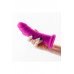 NS Novelties | Фаллоимитатор с присоской двойной плотности NS Novelties Colours Girth Dual Density, фиолетовый. Цена 4 150 грн. Фото: 1