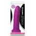 NS Novelties | Фаллоимитатор с присоской двойной плотности NS Novelties Colours Girth Dual Density, фиолетовый. Цена 4 150 грн. Фото: 2