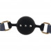 NS Novelties | Кляп шар силиконовый NS Novelties Bondage Couture Ball, черно-синий. Ціна 1495 грн. Фото: 1
