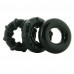 NS Novelties | Набор эрекционных колец NS Novelties Renegade Dyno Cock Rings, черные, 3 шт. Ціна 599 грн. Фото: 1