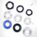 NS Novelties | Набор эрекционных колец NS Novelties Renegade Dyno Cock Rings, черные, 3 шт. Ціна 599 грн. Фото: 4