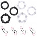 NS Novelties | Набор эрекционных колец NS Novelties Renegade Dyno Cock Rings, черные, 3 шт. Ціна 599 грн. Фото: 5