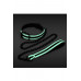 NS Novelties | Ошейник с поводком, светятся в темноте NS Novelties GLO BONDAGE COLLAR AND LEASH GREEN. Цена 2 700 грн. Фото: 1