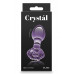 NS Novelties | Стеклянная пробка NS Novelties CRYSTAL FLOWER PURPLE. Цена 1 790 грн. Фото: 1