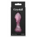 NS Novelties | Стеклянная пробка NS Novelties CRYSTAL ROSE PINK. Цена 1 699 грн. Фото: 2