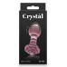 NS Novelties | Стеклянная пробка NS Novelties CRYSTAL ROSE PINK. Цена 1 699 грн. Фото: 1