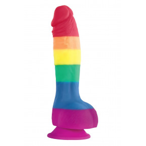 NS Novelties | Фаллоимитатор Радуга NS Novelties Colours Pride Edition на присоске. Ціна: 4450 грн