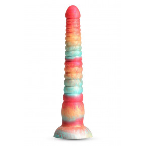 Фаллоимитатор NS Novelties Colours на присоске, разноцветный, 23 см