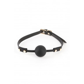 NS Novelties | Кляп с шариком NS Novelties FETISH & FASHION Janice на регулируемом ремешке, черный. Ціна: 1850 грн