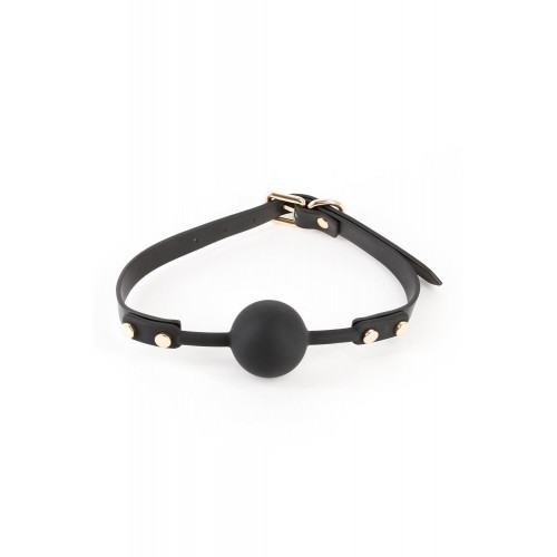 NS Novelties | Кляп с шариком NS Novelties FETISH & FASHION Janice на регулируемом ремешке, черный. Ціна 1850 грн