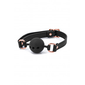 NS Novelties | Кляп NS Novelties BONDAGE COUTURE BALL GAG BLACK. Цена: 1 780 грн