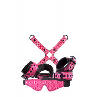 NS Novelties | Комплект для связывания NS Novelties SINFUL BONDAGE KIT PINK. Цена 3 378 грн