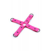 NS Novelties | Крестообразная система фиксации NS Novelties ELECTRA HOG TIE PINK. Цена 972 грн