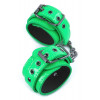 Наручники NS Novelties ELECTRA WRIST CUFFS GREEN