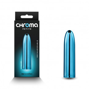 NS Novelties | Вибропуля перезаряжаемая NS Novelties Chroma Petit, голубой. Цена: 1 799 грн