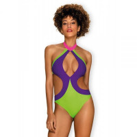 Цельный купальник неоновый Obsessive Playa Norte S Цельный купальник неоновый Obsessive Playa Norte S