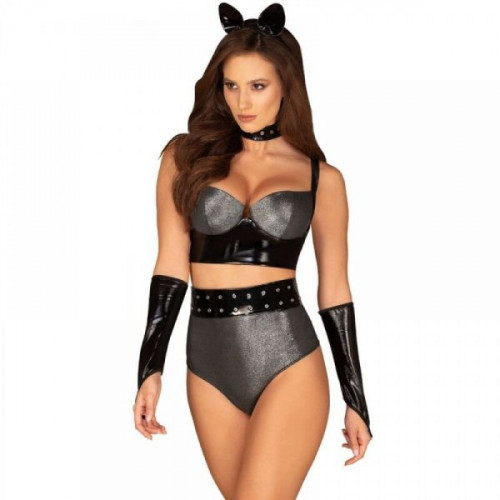 Obsessive | Костюм кошки Obsessive Silveria set S/M. Цена 1 900 грн Obsessive | Костюм кошки Obsessive Silveria set S/M. Цена 1 900 грн