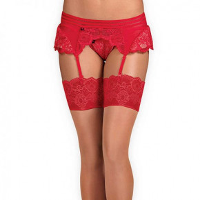 Obsessive | Пояс со стрингами красный Obsessive 853-GAR-3 S/M. Цена: 945 грн