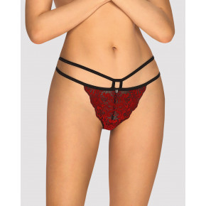 Obsessive | Трусики Obsessive Sugestina Bordeaux-Black S/M. Цена: 750 грн