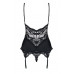 Obsessive | Корсет Obsessive 810-COR-1 corset & thong black S/M. Ціна 1343 грн. Фото: 2