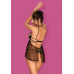 Obsessive | Бебидол Obsessive Delishya babydoll black L/XL. Цена 1 795 грн. Фото: 4