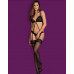 Obsessive | Боди Obsessive Laluna crotchless teddy black S/M. Цена 995 грн. Фото: 4