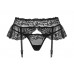 Obsessive | Пояс для чулок черный Obsessive 830-GAR-1 garter belt S/M. Цена 650 грн. Фото: 2