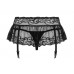 Obsessive | Пояс для чулок черный Obsessive 830-GAR-1 garter belt S/M. Цена 650 грн. Фото: 3