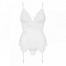 Obsessive | Корсет Obsessive 810-COR-2 corset & thong white S/M. Цена 1 560 грн. Фото: 3