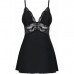 Obsessive | Бебидолл Obsessive 810-BAB-1 babydoll & thong black L/XL. Цена 1 695 грн. Фото: 1