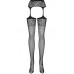 Obsessive | Чулки с поясом S500 Garter stockings Obsessive черный S/M/L. Цена 850 грн. Фото: 2