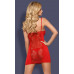 Obsessive | Комплект Сорочка + Трусики Obsessive Heartina Chemise S/m Червоний. Ціна 1355 грн. Фото: 1