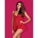 Obsessive | Бебидолл Obsessive Rougebelle Babydoll & Thong Red S/m. Ціна 1015 грн. Фото: 2