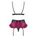 Obsessive | Комплект Obsessive 845-SEG-5 S/M сиреневый. Цена 815 грн. Фото: 3