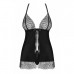 Obsessive | Бебидолл Obsessive Chiccanta Babydoll & Thong Black S/m. Ціна 1450 грн. Фото: 2