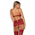 Obsessive | Комплект Obsessive Lividia 3 Pcs Set Red L/xl. Ціна 1050 грн. Фото: 1