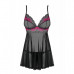 Obsessive | Бебидолл Obsessive Tulia Babydoll & Thong Black L/xl. Ціна 1050 грн. Фото: 1