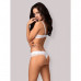 Obsessive | Комплект Відкрита Груди Obsessive Miamor 2 Pcs Set White S/m. Ціна 672 грн. Фото: 4