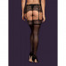 Obsessive | Панчохи Obsessive Chiccanta Stockings Black L/xl. Ціна 395 грн. Фото: 3