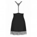 Obsessive | Cорочка Obsessive Chiccanta chemise & thong black S/M. Цена 1 595 грн. Фото: 3