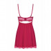 Obsessive | Бебидолл Obsessive Rosalyne babydoll & thong red XXL. Цена 1 350 грн. Фото: 5