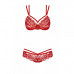 Obsessive | Комплект Obsessive 860-Set-3 2 Pcs Set Red S/m. Ціна 1395 грн. Фото: 2