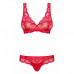 Obsessive | Комплект Obsessive 853-Set-3 2 Pcs Set Red L/xl. Ціна 1263 грн. Фото: 2