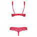 Obsessive | Комплект Obsessive 853-Set-3 2 Pcs Set Red L/xl. Ціна 1263 грн. Фото: 3