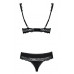 Obsessive | Комплект Obsessive Miamor Set Чорна Відкритий, L/xl. Ціна 1495 грн. Фото: 5