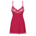 Obsessive | Бебидолл Obsessive Rosalyne babydoll & thong red L/XL. Цена 1 825 грн. Фото: 2